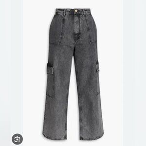 GANNI Snow Washed Denim Angi Jeans 25